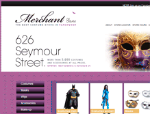 Tablet Screenshot of merchantofdream.com